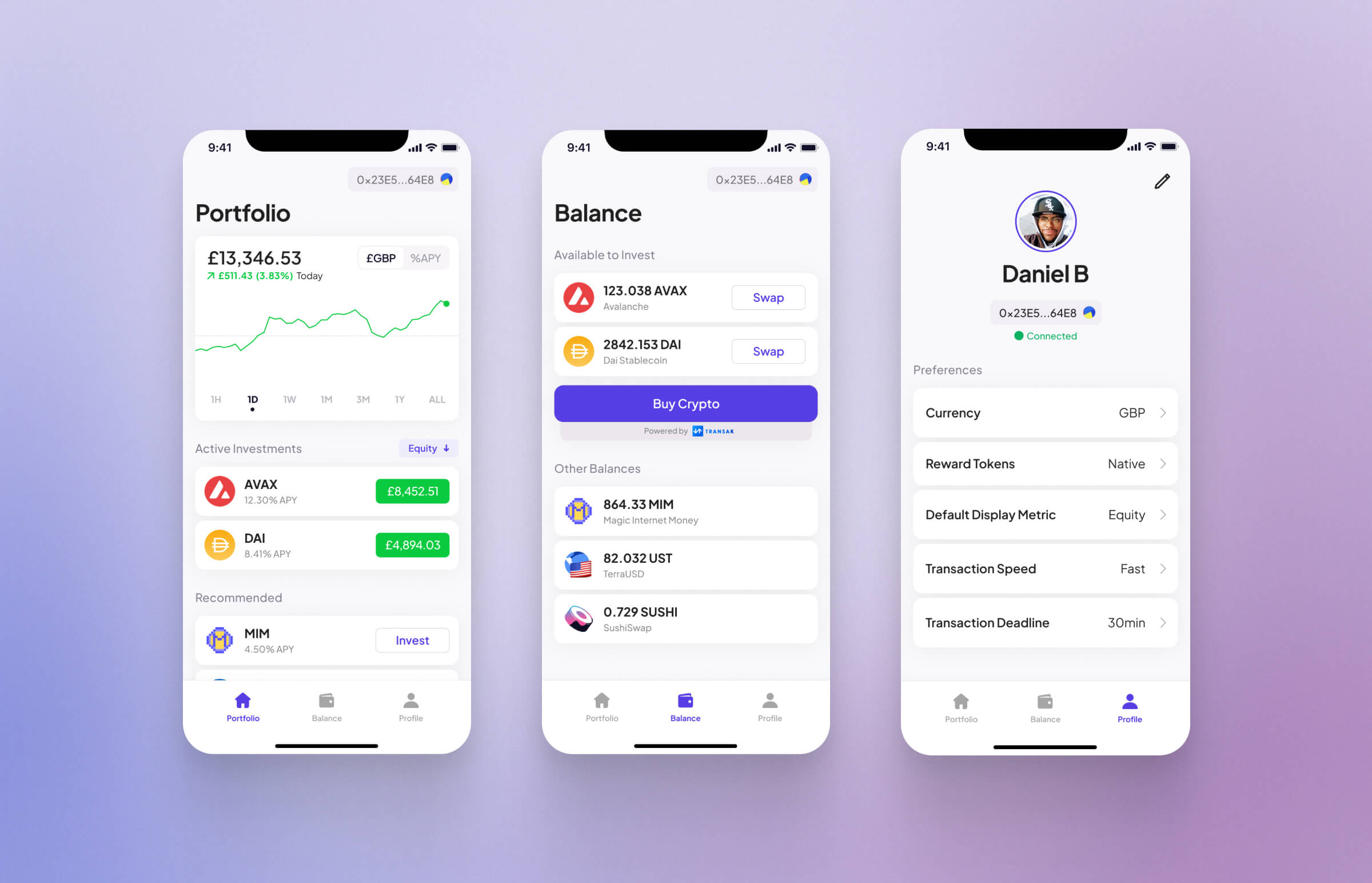 Shepherd mobile screens